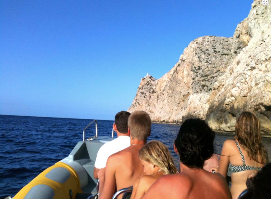 Mallorca : Speedboat, Snorkelling and Swimming Adventure - Entering the sea cave on Formentor Island