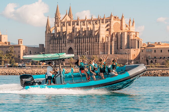 Mallorca: Speedboat Tour, Cathedral Visit, Coves and Snorkeling - Playa Punta Negra and the western coves