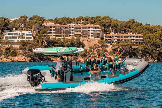 Mallorca: Speedboat Tour, Cathedral Visit, Coves and Snorkeling - Meeting at Muelle Pelaires