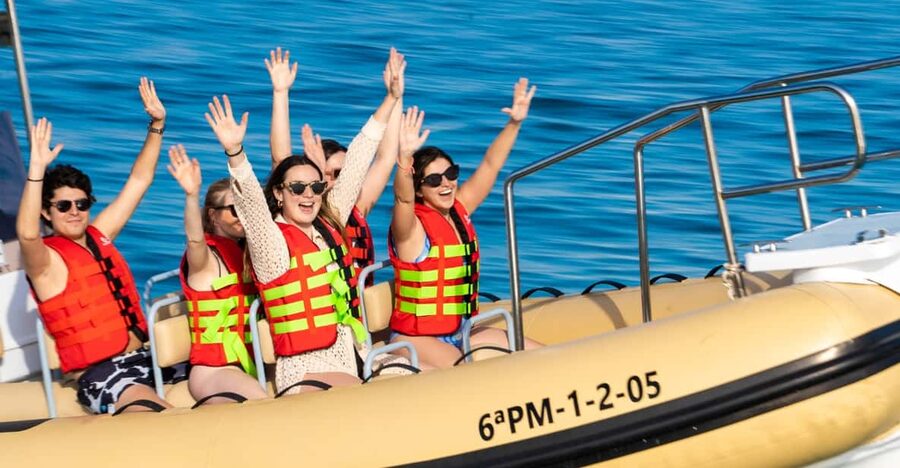 Mallorca: Visit Palma Speedboat adrenaline & snorkelling - What is included, and what you still need