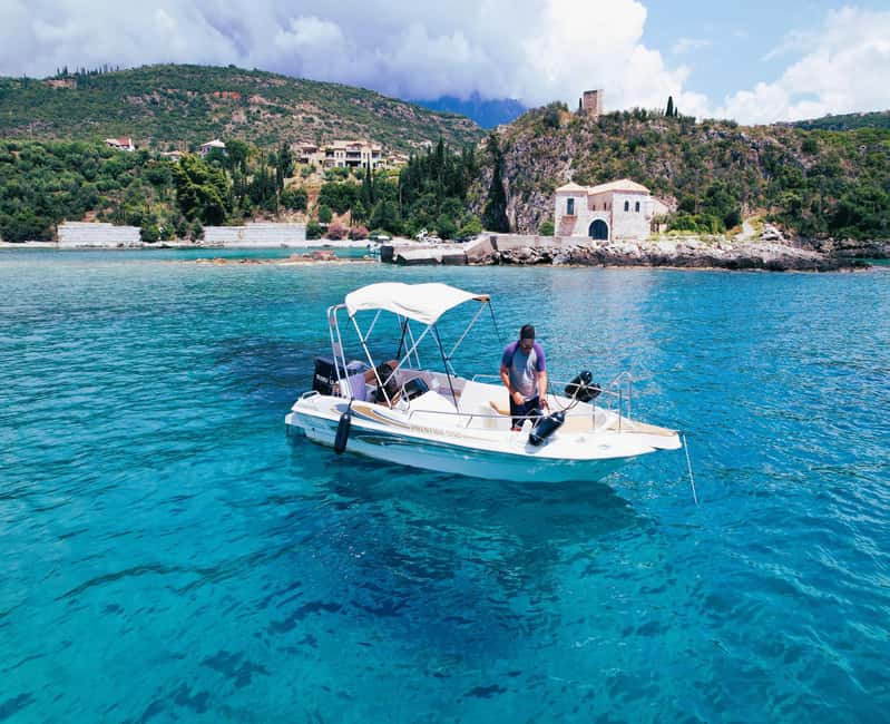 Mani Boats Kardamili - Rent self drive motorboats - Following the rough Mani coast