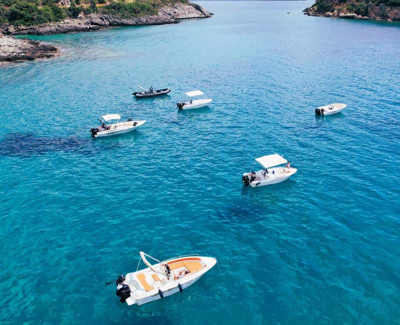 Mani Boats Kardamili - Rent self drive motorboats - Stoupa and the underwater springs near Kalogria