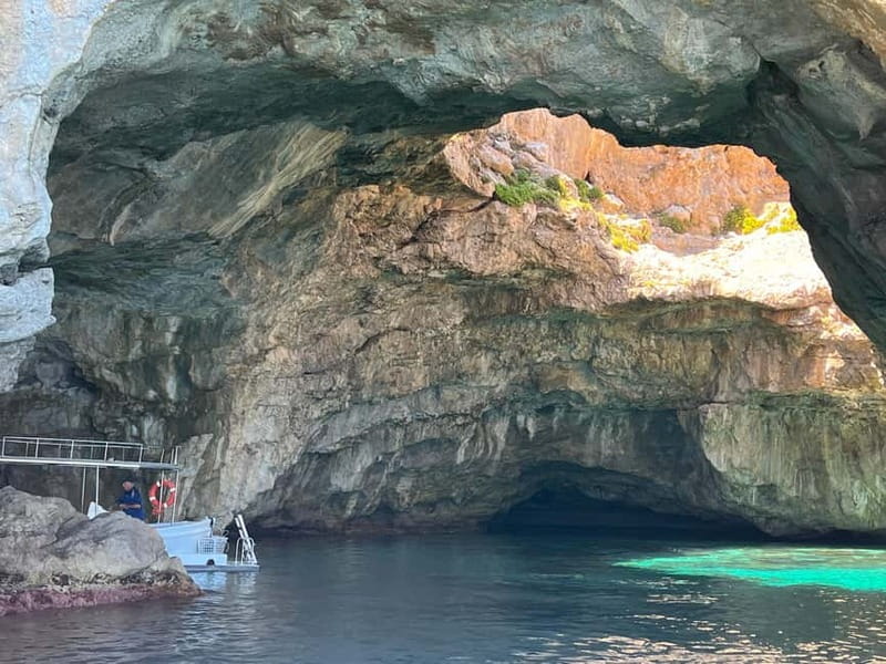 Marettimo: Island Speedboat Tour with Cave Visits & Swimming - A quick history lesson between the caves