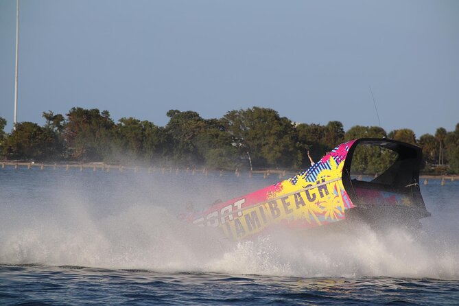 Miami Beach Jet Ski Rental with Free Jet Boat Ride - The opening jet boat ride brings the quick rush