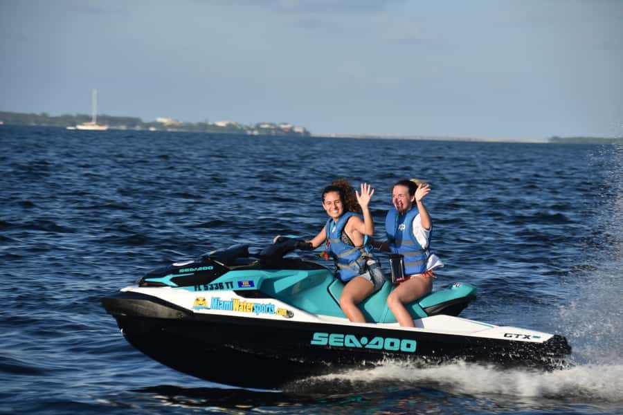 Miami: Jet Ski and SpeedBoat - Meeting at Pier 9 in Dinner Key Marina