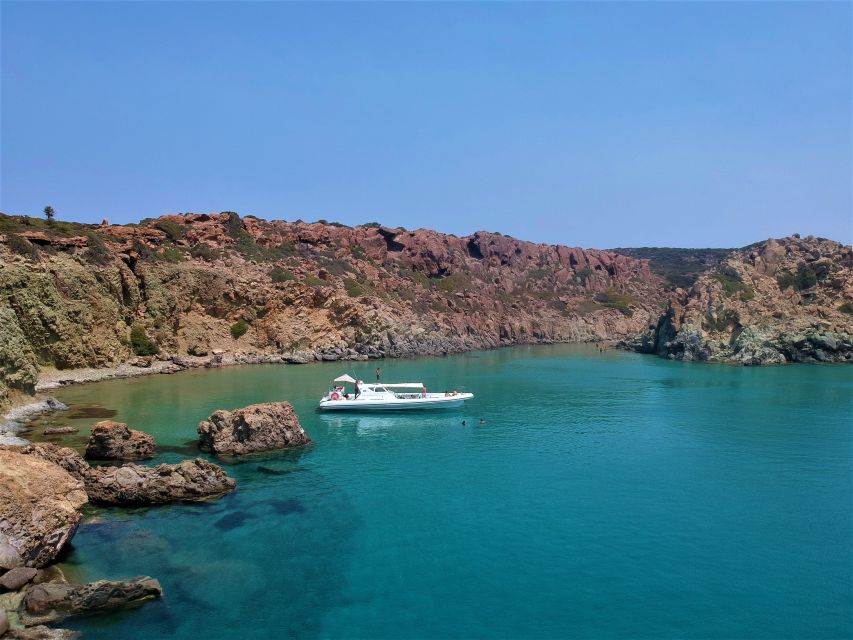 Milos: Half-Day Speedboat Cruise to Klefiko with Snorkeling - Kalogries Bay and the long final swim