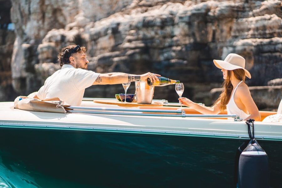 Monopoli: Private Sightseeing Speedboat Tour with Champagne - Why the coastline looks best from a boat