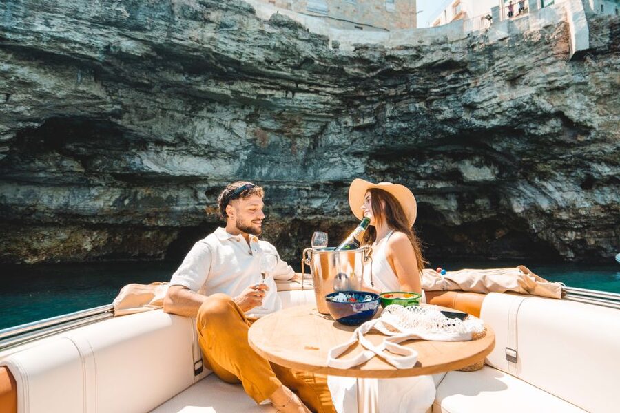 Monopoli: Private Sightseeing Speedboat Tour with Champagne - Seeing Monopoli from the sea