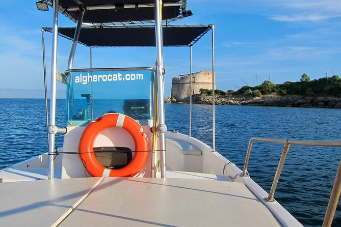 Motor Boat Excursion in the Alghero Harbour - One full hour for swimming and snorkeling
