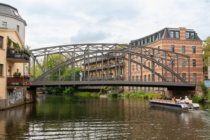 Motorboat tour ''Little Venice Tour'' Gustav - A quiet stretch through Leipzig’s western waterways