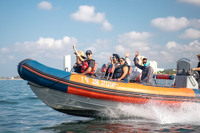 Munba Ballena Tour by Power Boat - Photographing tails and listening for songs