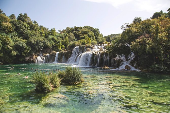 National Park Krka by speed boat - The speedboat from Šibenik to Skradin