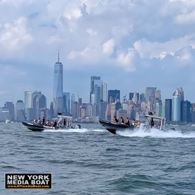 New York City: Harbor Speedboat Tour - Ellis Island and the New Jersey waterfront