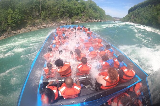 Niagara Falls USA, Open-Top (Wet) Jet Boat Tour - The Niagara Whirlpool and Devil’s Hole Rapids