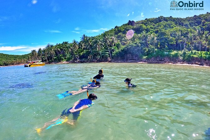 OnBird - Private family KID-FRIENDLY Snorkeling trip by speedboat in Phu Quoc - Coral Mountain and Coral Steep Reef