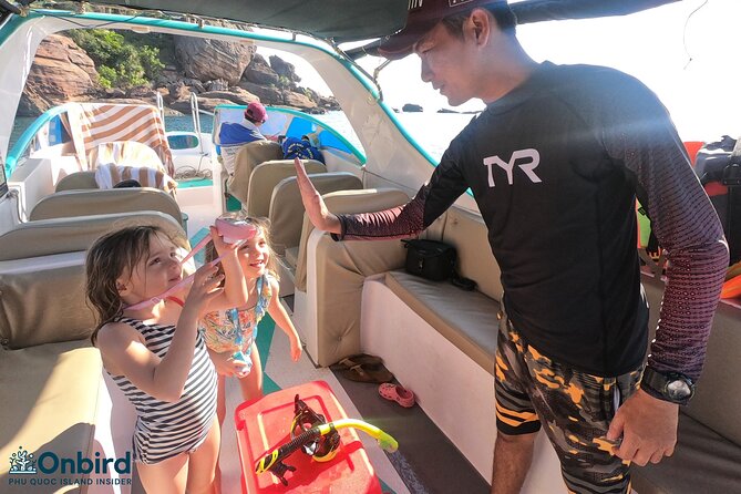 OnBird - Private family KID-FRIENDLY Snorkeling trip by speedboat in Phu Quoc - How much value do you get for $152.08?