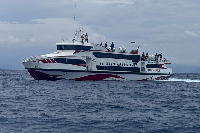 One way fast Boat between Padangbai and Gili Islands or Lombok - Boarding the fast boat