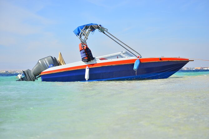 Orange Bay Island By Private Speedboat & Snorkeling & Water Sport - Hurghada - Snorkeling near the Red Sea reefs