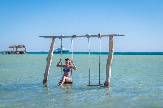 Orange Bay Private Speedboat ,Snorkeling, Water Sport- Hurghada - Fruit, Drinks, and a Practical Break