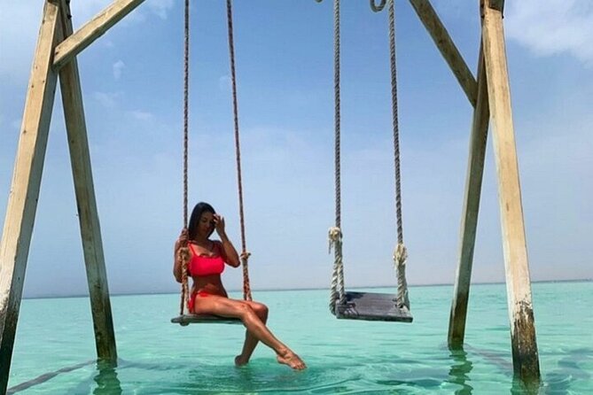 Orange Bay Private Speedboat ,Snorkeling, Water Sport- Hurghada - Banana and Sofa Boat Rides After the Reef