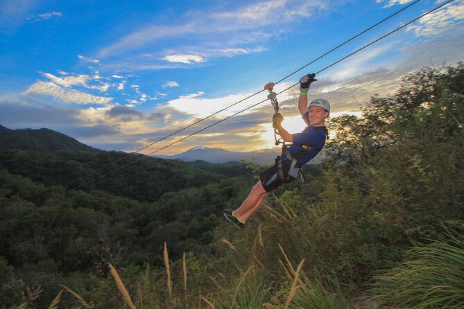 Outdoor Ziplining, Waterfalls & Speed boat in Puerto Vallarta - High Ziplines and the Roller-Coaster Run