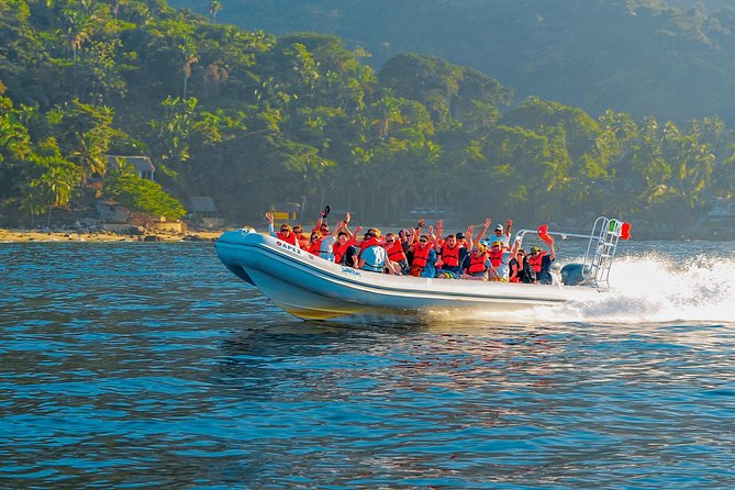 Outdoor Ziplining, Waterfalls & Speed boat in Puerto Vallarta - Waterfall Rappelling, Bridges, Rivers, and Slides