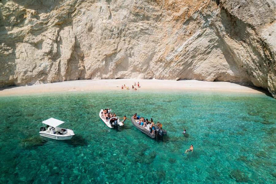Palaiokastritsa: Coastline and Blue Caves Speedboat Tour - What the speedboat ride feels like