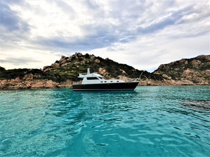 Palau: La Maddalena Archipelago Motorboat Tour with Lunch - Spargi: coves, swimming, and open views