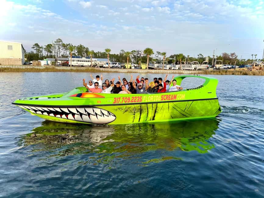 Panama City Beach: Xtreme Jet Boat Thrill Ride - A family thrill ride with a clear height limit