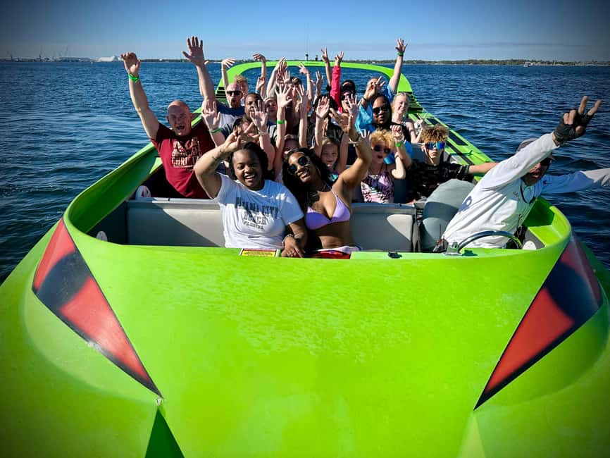 Panama City Beach: Xtreme Jet Boat Thrill Ride - An hour of speed instead of a long sightseeing cruise