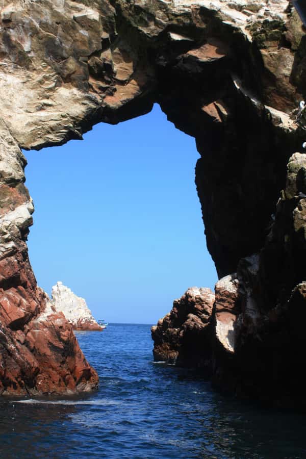 Paracas: speedboat BALLESTAS ISLANDS TOUR - A speedboat ride with a large group