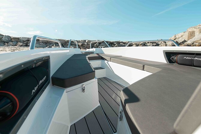 Paros & Antiparos - Private Cruise with a luxury speedboat - What seven hours feels like on the Avant 705