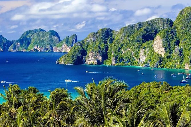 Phi Phi and Khai Islands Snorkeling Tour with Lunch by Speedboat - Phi Phi Leh and the cliffs around Maya Bay