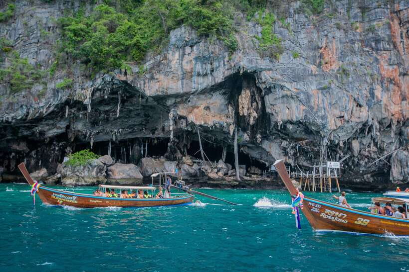 Phi Phi : Half Day By Speed Boat 4 hours Phi Phi Lay - Meeting at McDonald’s near Ton Sai