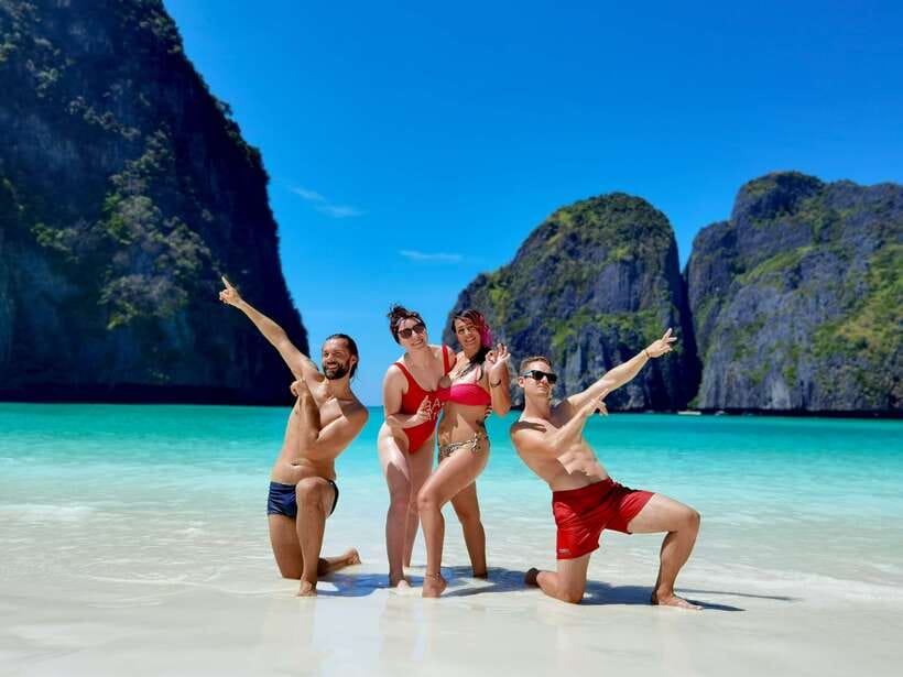 Phi Phi: Half-Day Speedboat Tour with Maya Bay & Snorkel - What the crew adds to the day