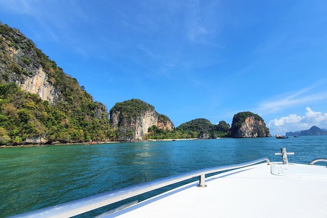 Phi Phi Island Hopping Day Trip by Speed Boat from Phuket - Phuket Boat Lagoon and the ride toward Phi Phi Leh