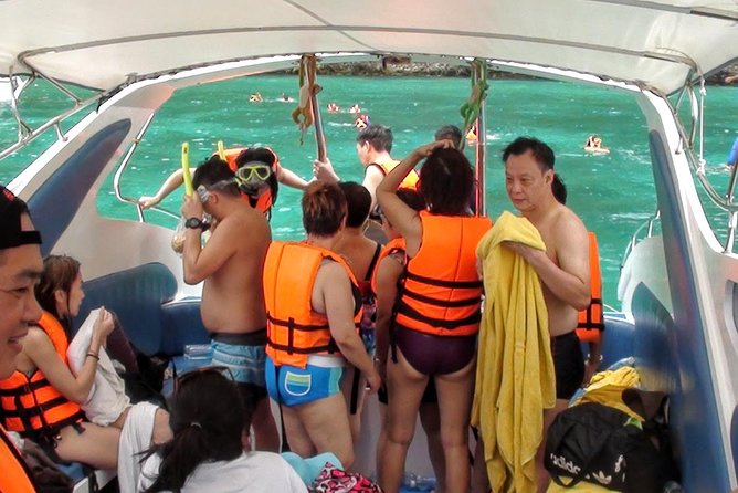 Phi Phi Island Speed Boat Adventure from Krabi - Phi Leh Bay and its tall limestone walls