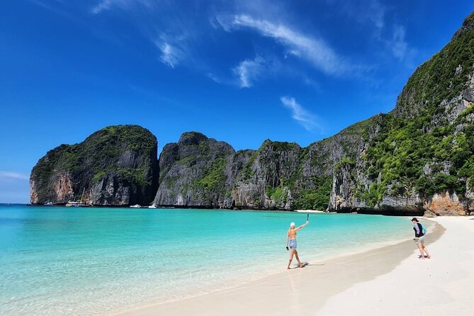Phi Phi Island Speedboat Tour from Krabi - Pileh Bay and the limestone cliffs