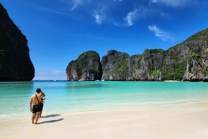 Phi Phi Island Speedboat Tour from Krabi - Monkey Beach, viewed from the water