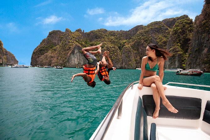 Phi Phi Islands and Khai Islands Snorkeling Tour By Speedboat From Phuket - Phi Phi Lee, Monkey Beach, and the first swim