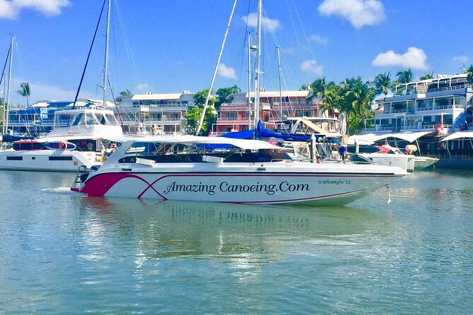 Phi Phi & Khai Islands Snorkeling Trip w/ Lunch and Fins by Speedboat - Viking Cave and Loh Samah Bay from the water