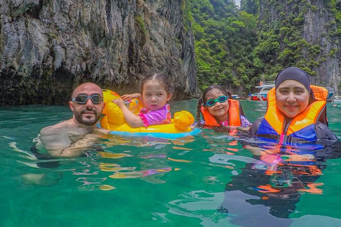 Phi Phi & Khai Islands Speedboat Tour from Phuket with Snorkeling - Phi Phi Don lunch and Pileh Lagoon water time