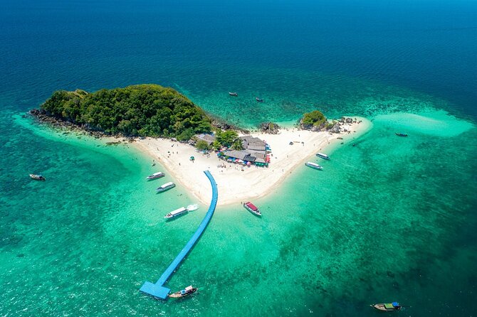 Phi Phi , Khai & Maya : Unforgettable Island Hopping by Speedboat - Pileh Lagoon offers the best swim