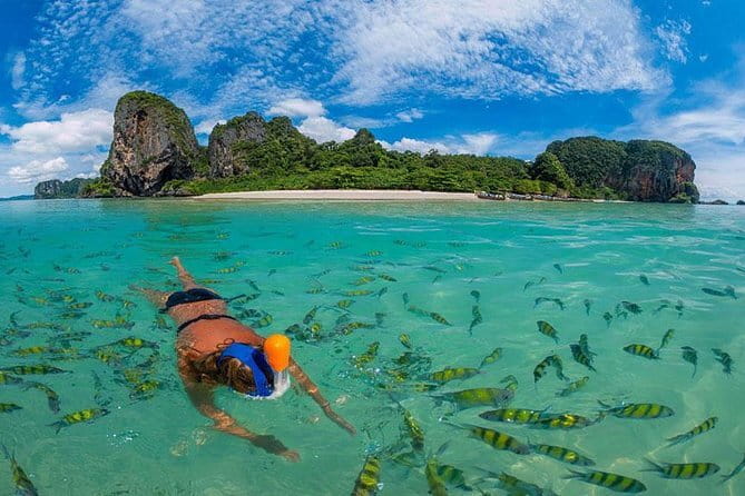 Phi Phi, Maya & Khai. One day trip by speed boat. - Koh Khai Nai for the final swim