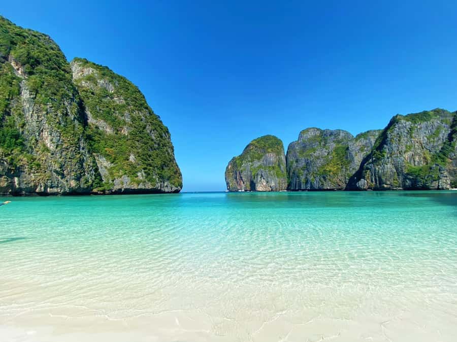 Phi Phi: Sunrise & Beat The Crowds to Maya Bay by Speedboat - Viking Cave is a photo stop, not an interior visit