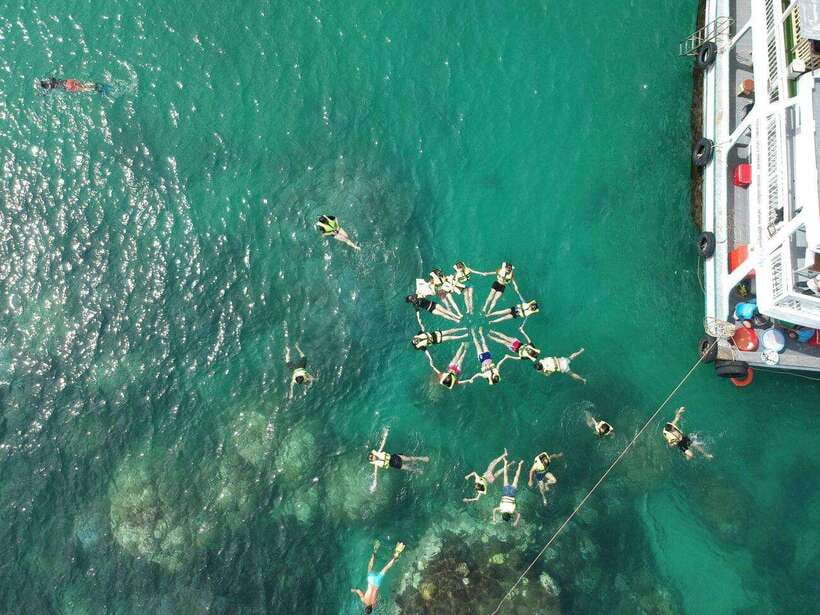 Phu Quoc: 3 Islands Trip Snorkeling by Speed Boat - May Rut Trong for lunch, photos, and lagoon time