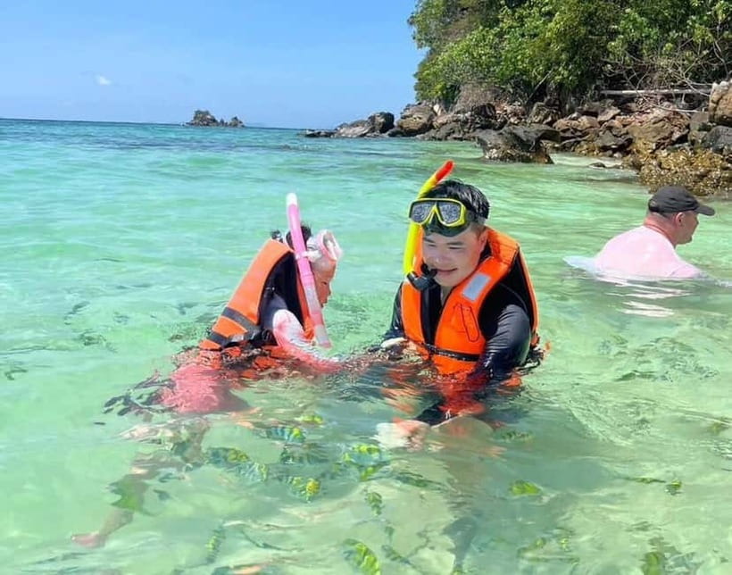 Phuket: 3 Khai Islands Speedboat Tour- Snorkeling & Relaxing - What happens at Khai Nok and Khai Nai