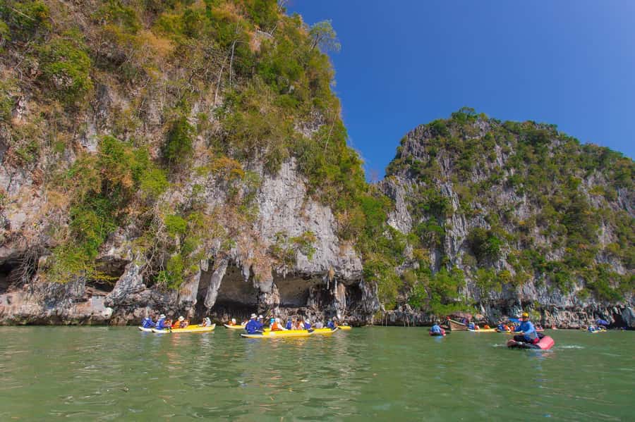 Phuket: James Bond and Khai Islands Day Trip by Speedboat - Canoeing around Hong Island