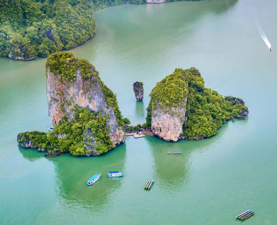 Phuket: James Bond and Khai Islands Day Trip by Speedboat - Panak Island and the first look at the bay