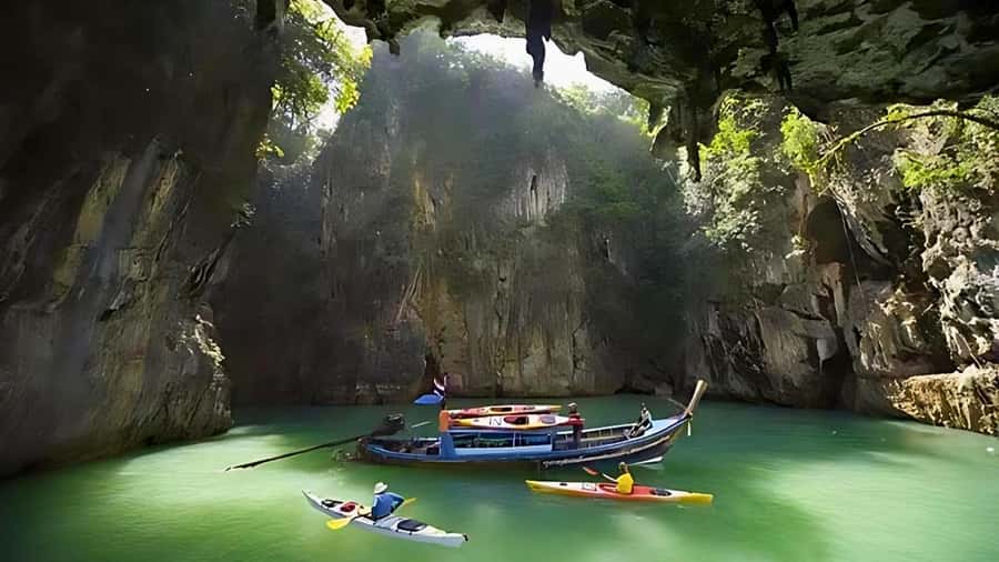 Phuket: James Bond Island Day Trip by Speed Boat with Lunch - Ice Cream Cave and its green water
